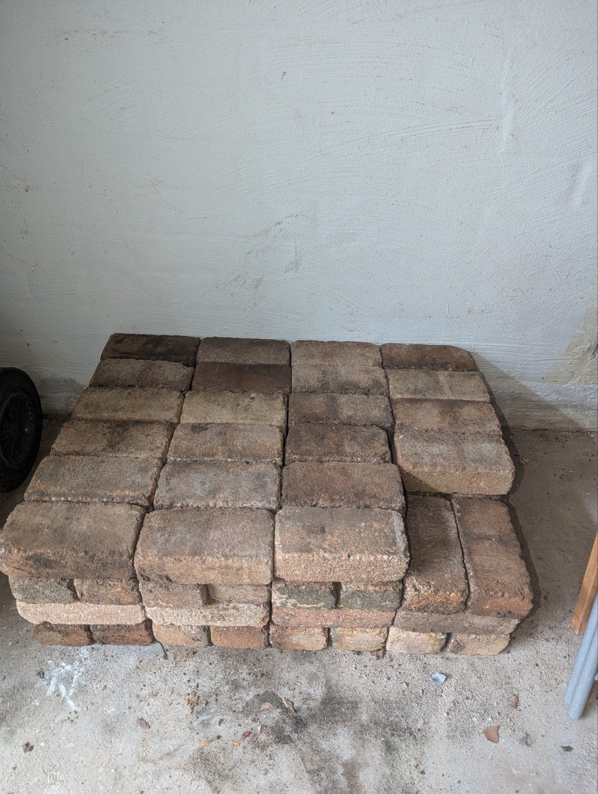 Gebruikte bakstenen voor tuin of bestrating, Tuin en Terras, Tegels en Klinkers, Ophalen, Gebruikt