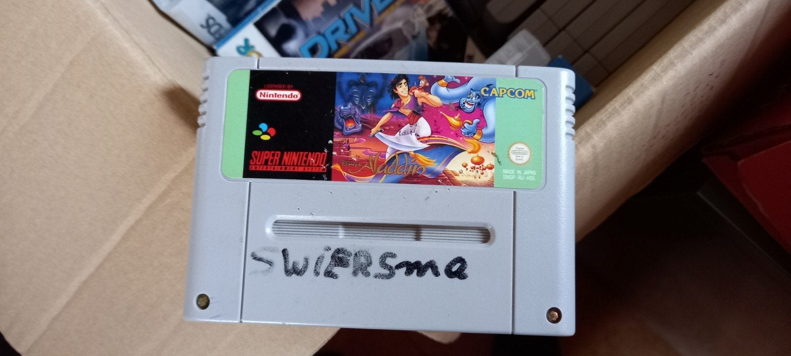 Disney's Aladdin (Super Nintendo / SNES) – Originele HOL Car, Spelcomputers en Games, Avontuur en Actie, 1 speler, Ophalen of Verzenden
