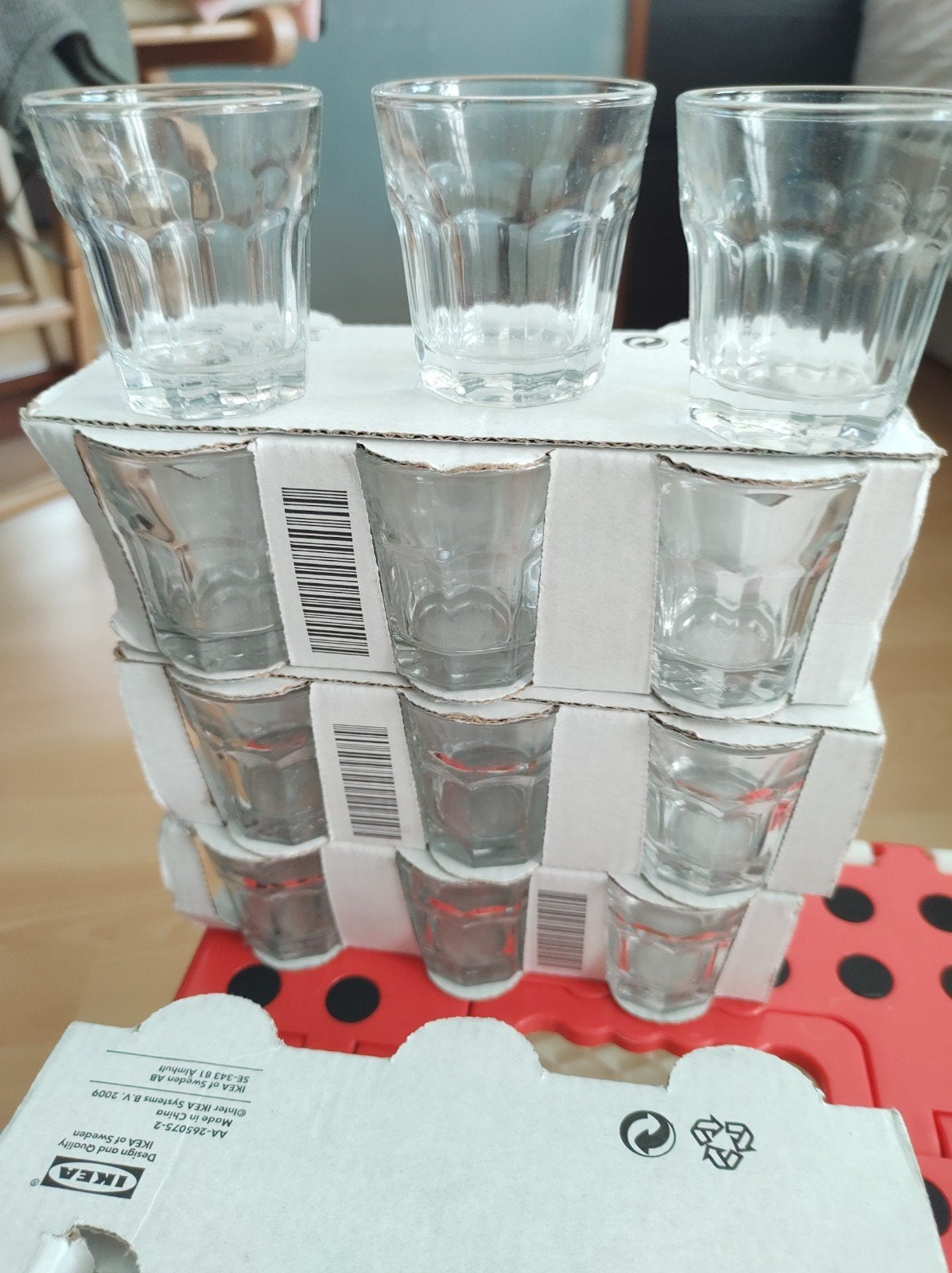 IKEA POKAL Glazen - Set van 28 stuks., Verzenden, IKEA, Nieuw, Glas