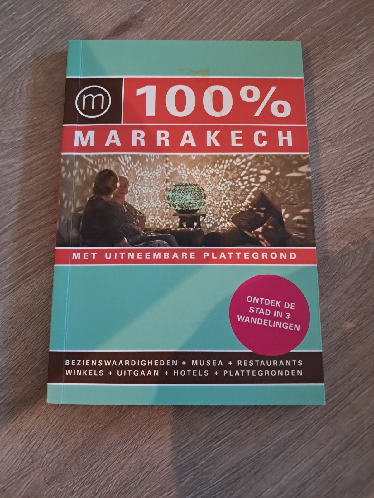 G: 100% Marrakech Reisgids met uitneembare plattegrond, Boeken, Overige merken, Afrika, Ophalen of Verzenden, Zo goed als nieuw