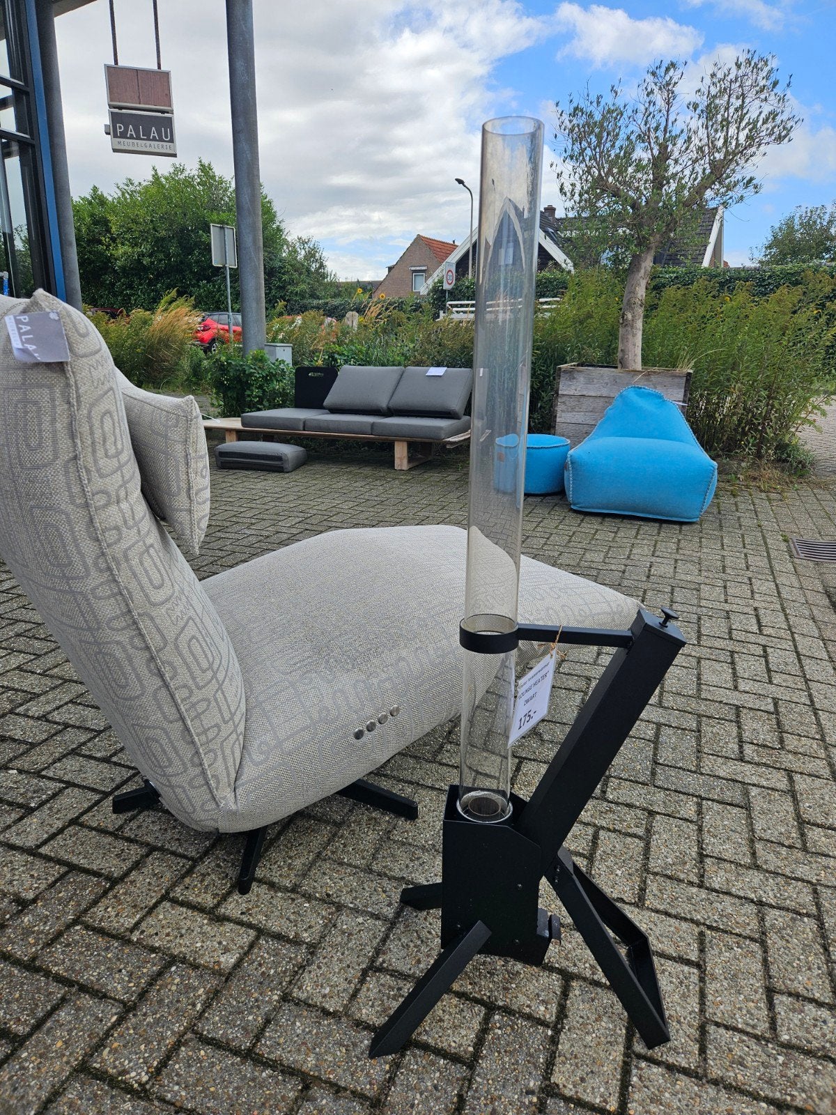 palletkachel terrasverwarmer haard, Ophalen, Nieuw