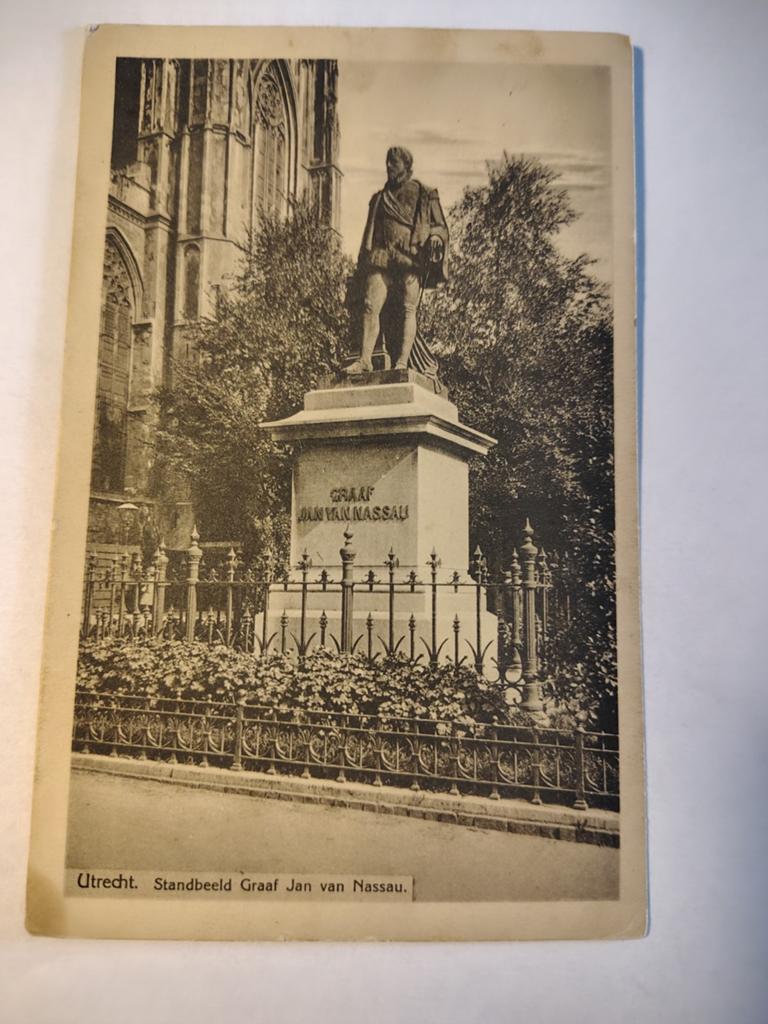 Utrecht Standbeeld Graaf Jan van Nassau., Ophalen of Verzenden, Utrecht