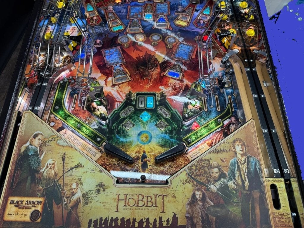 Flipperkast  Hobbit Black Arrow, Ophalen of Verzenden, Gebruikt, Flipperkast, Overige merken