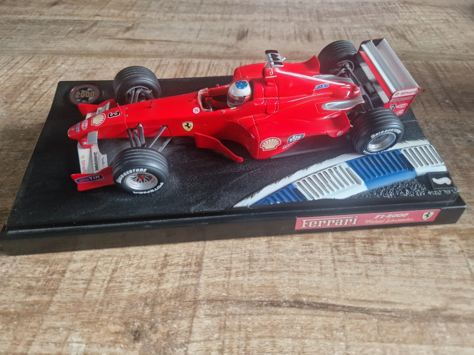 Hot Wheels Ferrari F1 Michael Schumacher launch edition 1998, Ophalen of Verzenden, Zo goed als nieuw, Auto, Hot Wheels