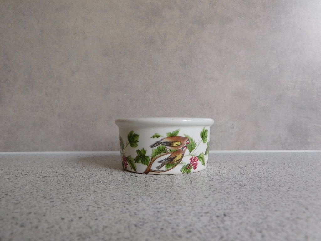 Portmeirion Birds of Britain Ramekin Putter 8 cm., Huis en Inrichting, Keuken | Servies, Gebruikt, Overige merken, Keramiek, Vintage