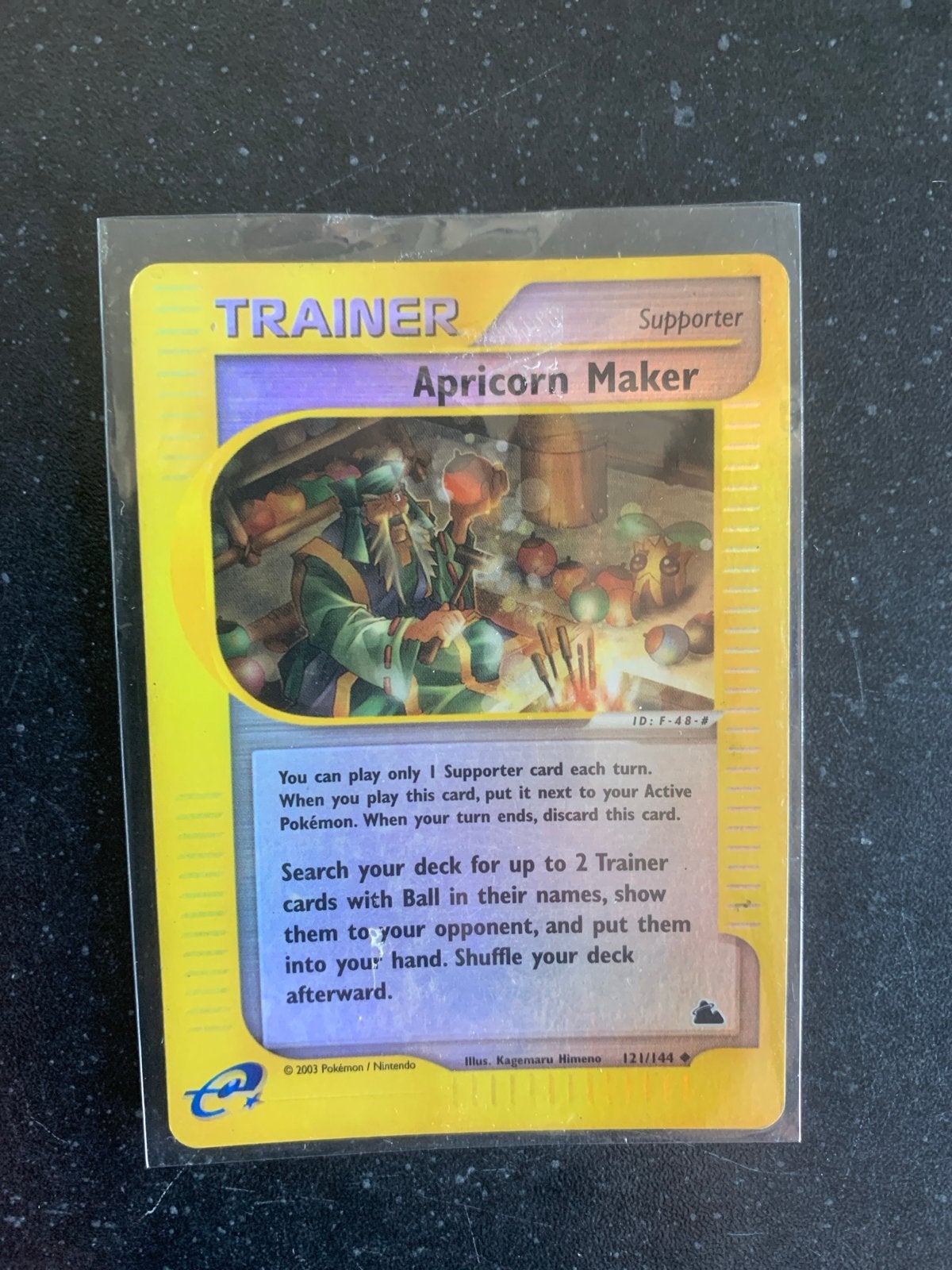 Pokemon kaart Apricorn Maker 121/144 Reverse, Ophalen of Verzenden, Zo goed als nieuw