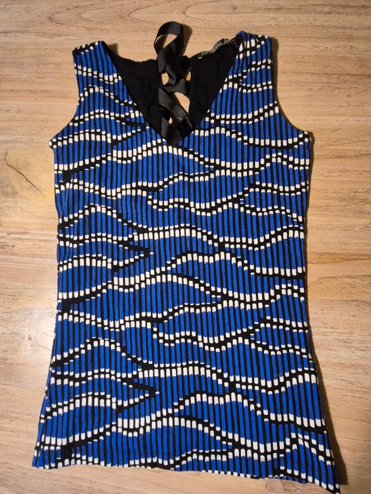 Juffrouw Jansen Amsterdam mouwloze top, maat XS, Blauw, Juffrouw Jansen Amsterdam, Ophalen of Verzenden, Zo goed als nieuw