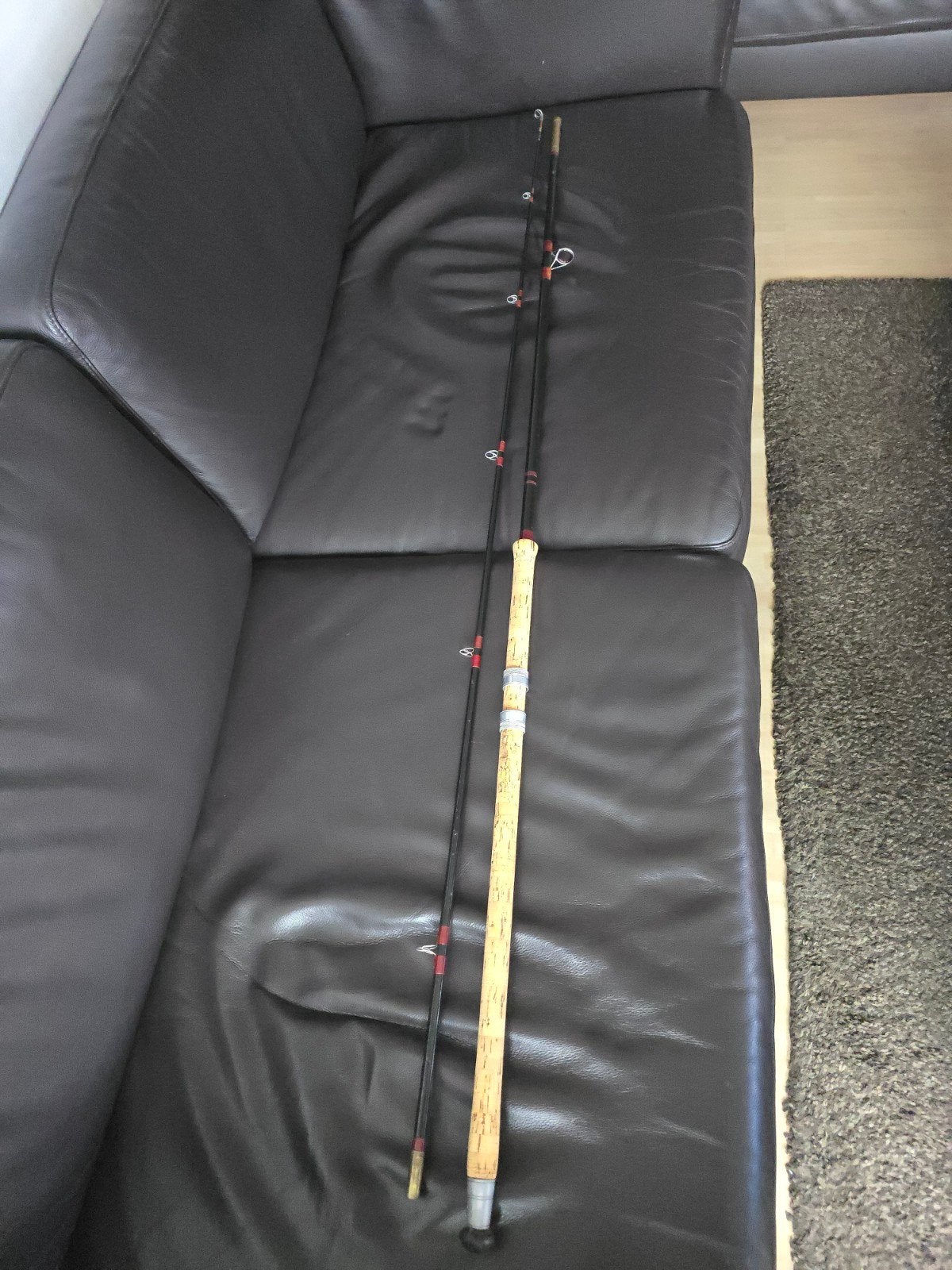 Glashengel 305cm 1,5lb penhengel karperhengel glas, Watersport en Boten, Hengelsport | Karpervissen, Ophalen of Verzenden, Gebruikt