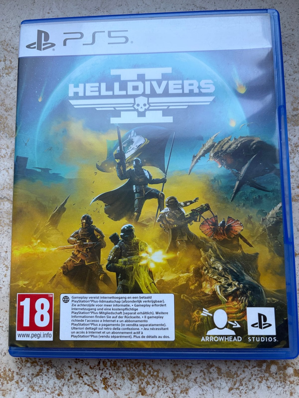 Helldivers II PS5 - Nieuwstaat, Ophalen, Online, Vanaf 18 jaar, Shooter