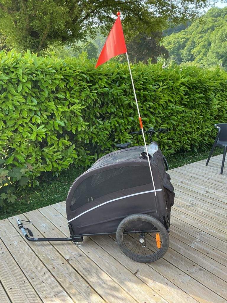 Trevopet Hondenfietskar - Opvouwbaar en Comfortabel, Fietsen en Brommers, Fietsaccessoires | Aanhangers en Karren, Ophalen, Minder dan 20 kg