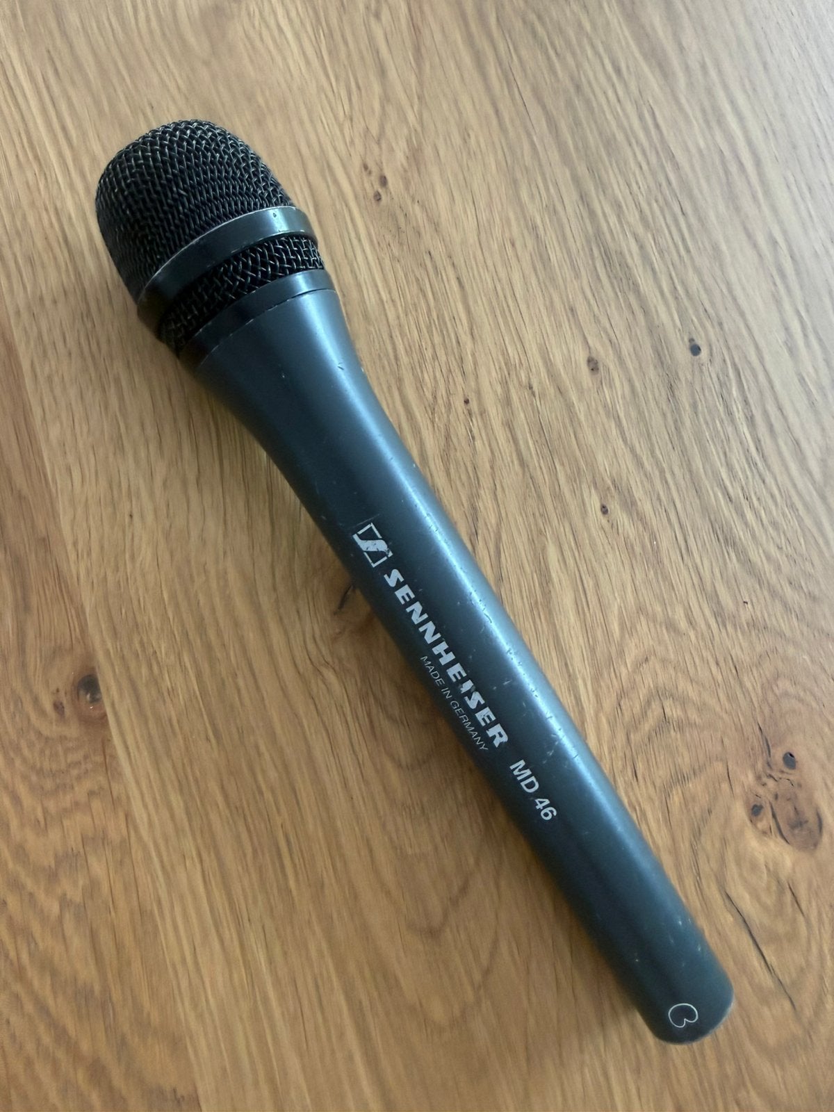 Sennheiser MD 46 microfoon, Muziek en Instrumenten, Microfoons, Ophalen of Verzenden, Zo goed als nieuw, Overige typen
