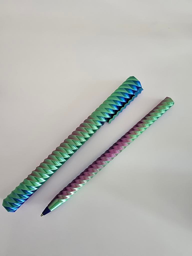 Fidget spiraal pen 3d geprint 3 kleurig, Ophalen of Verzenden, Nieuw