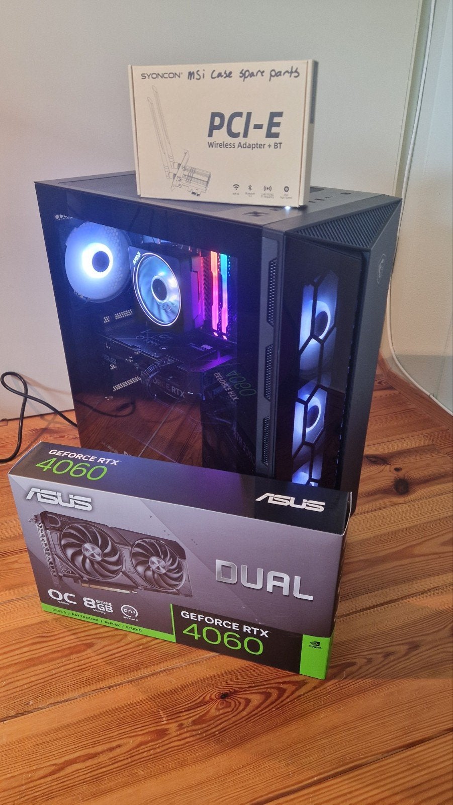 Gaming PC Ryzen 7 3700X | RTX 4060 | 16GB RAM | 1TB NVMe, MSI, AMD Ryzen 7 3700X, Ophalen of Verzenden, Zo goed als nieuw