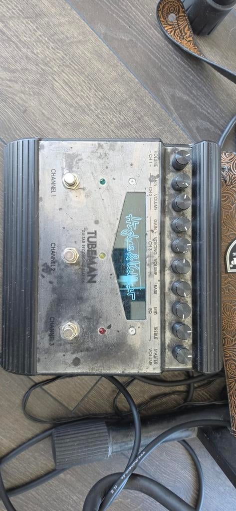 Hughes & Kettner Tubeman Gitaar Preamp/Overdrive Pedaal, Ophalen of Verzenden, Gebruikt, Distortion, Overdrive of Fuzz