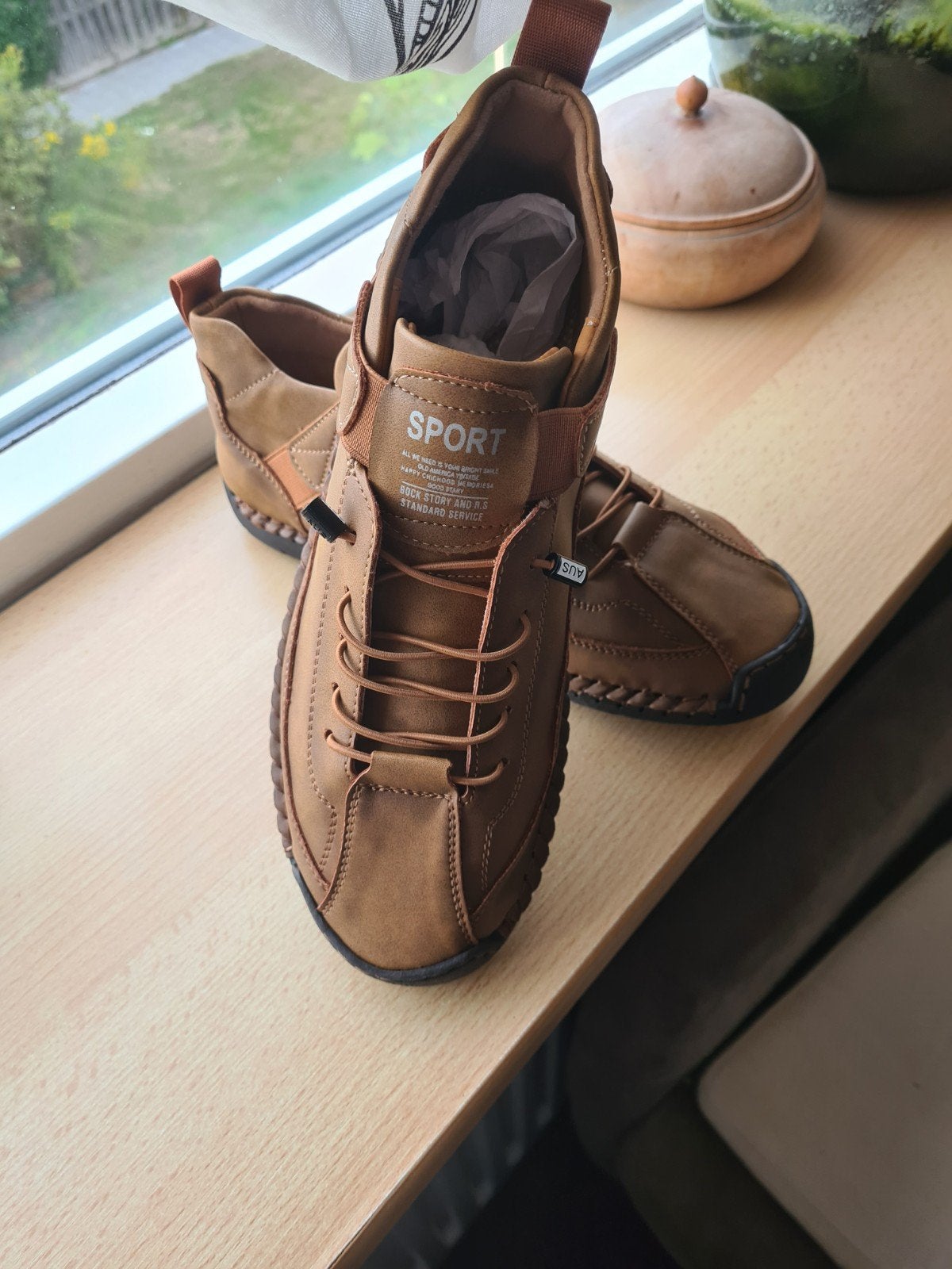 Herenschoenen, Kleding | Heren, Sport, Bruin, Nieuw, Ophalen of Verzenden
