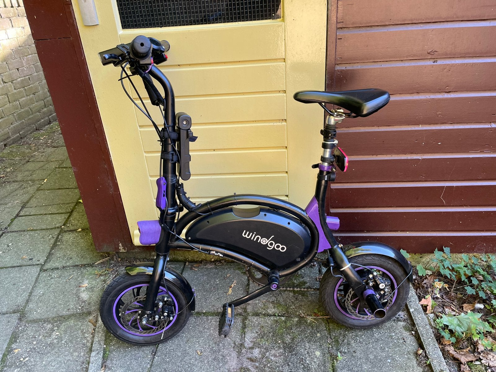 Windgoo B3 - Custom E-bike - Fast acceleration 25kmh, Minder dan 30 km per accu, Gebruikt, Minder dan 47 cm, Ophalen