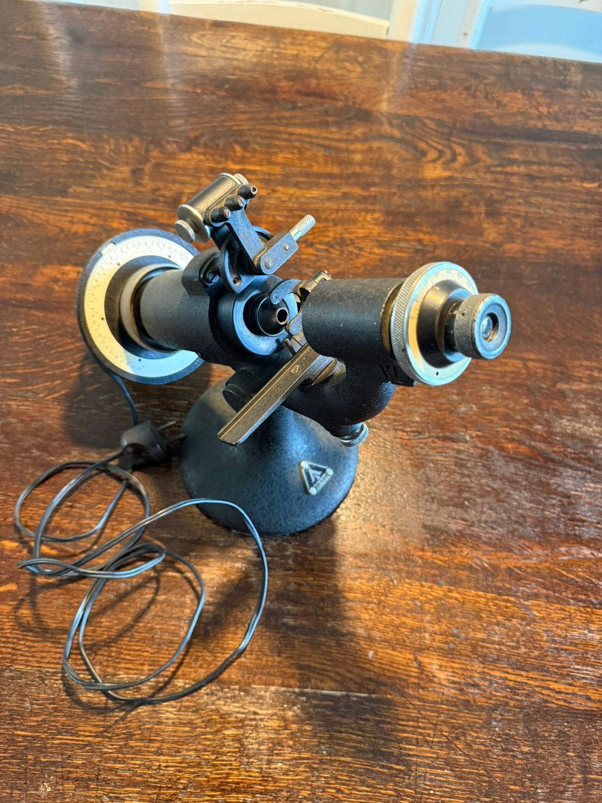 Keratometer, Ophalen