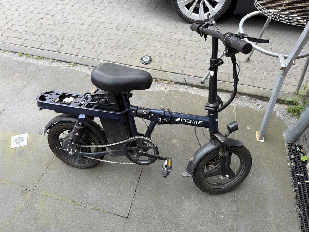 Engwe opvouwbare elektrische fiets - defect, Overige merken, Minder dan 30 km per accu, Gebruikt, Ophalen of Verzenden