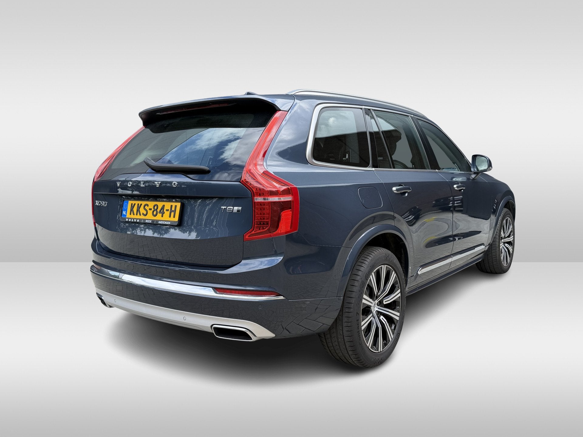 Volvo XC90 2.0 T8 Twin Engine AWD Inscription Intro Edition, Gebruikt, 4 cilinders, Blauw, 7 stoelen