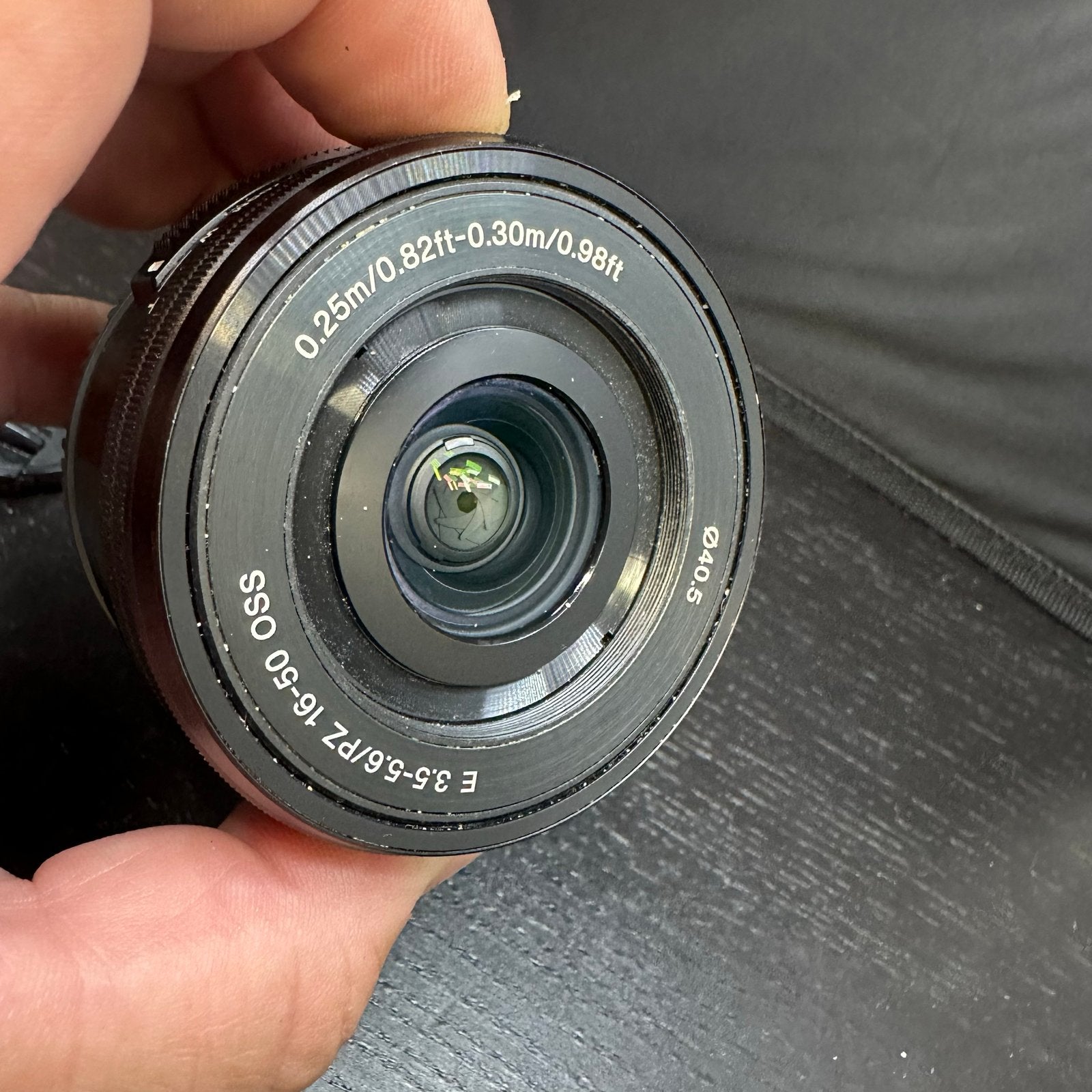 Sony E PZ 16-50mm F3.5-5.6 OSS Power Zoom Lens, Sony E-mount, Sony, D, 16 mm