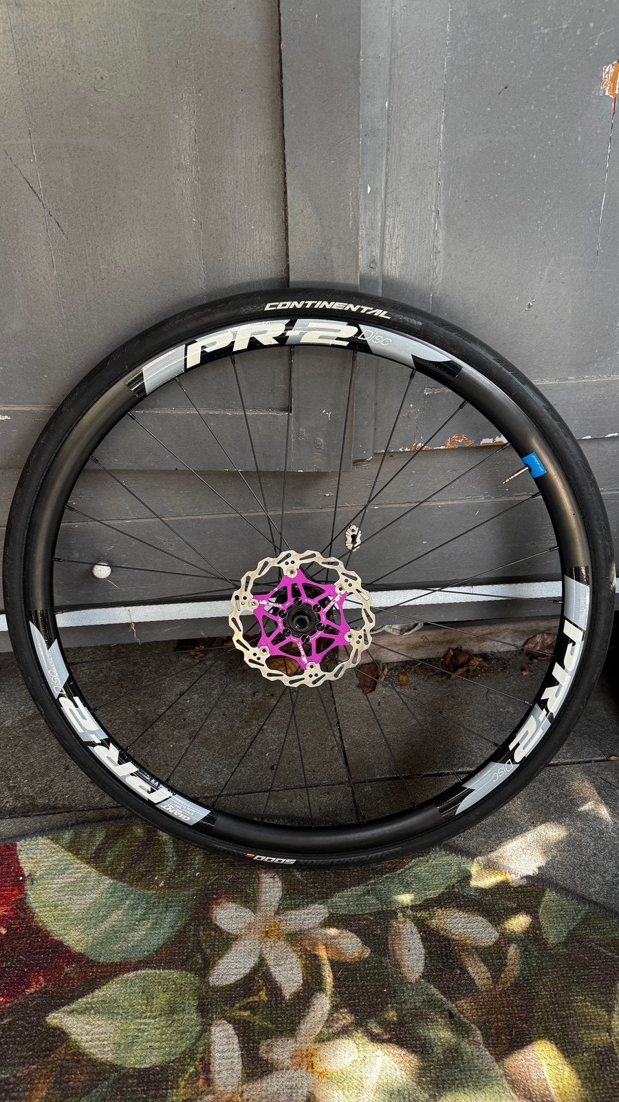 Giant PR2 voorwiel schijf, Fietsen en Brommers, Wiel, Zo goed als nieuw, Aluminium, Racefiets