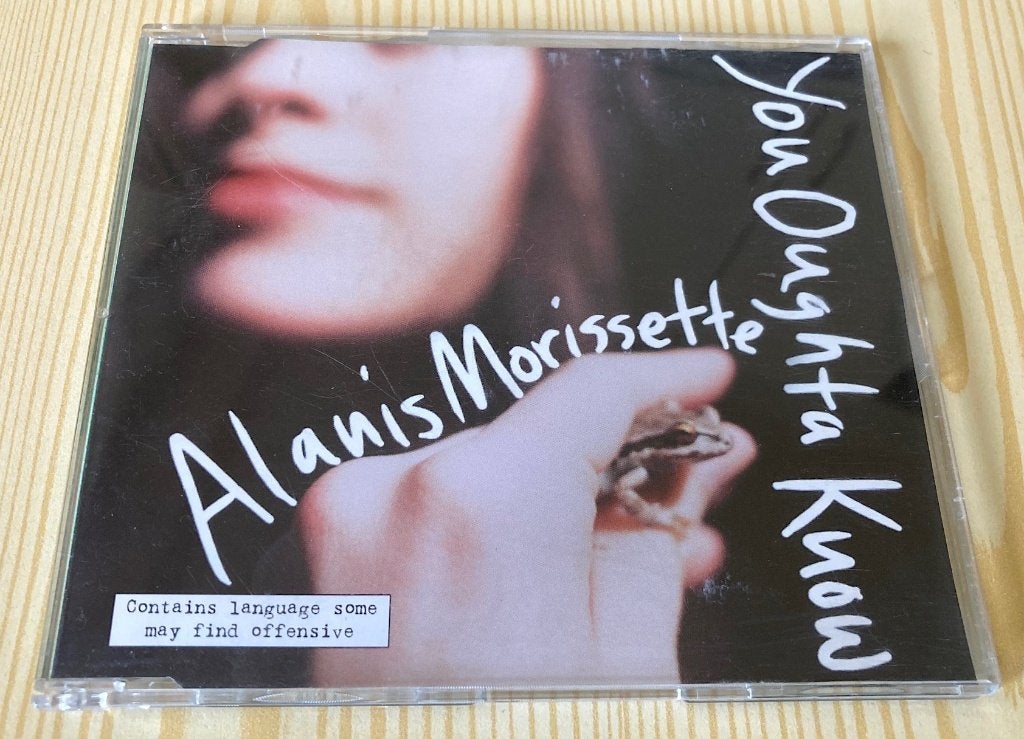 CD Single Alanis Morissette - You Oughta Know (4 Tracks), Ophalen, Zo goed als nieuw, Pop