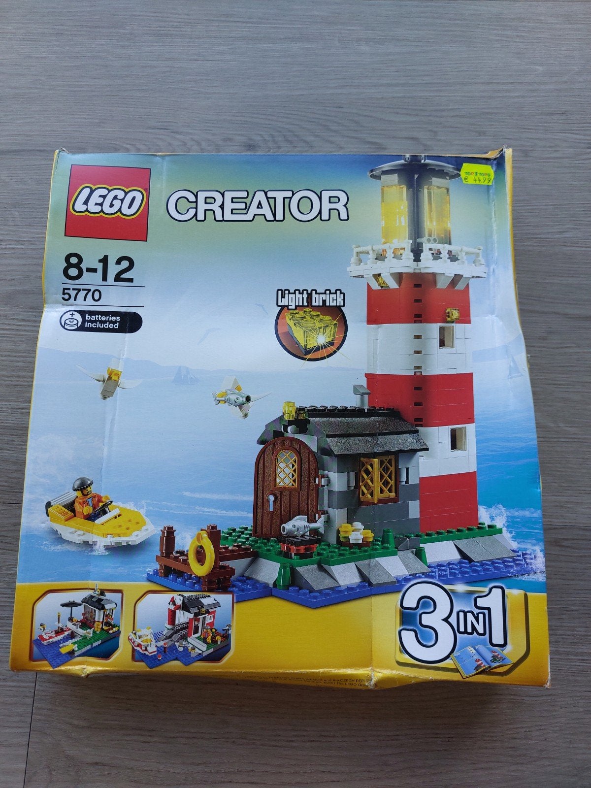 LEGO Creator 5770 Vuurtoren Eiland 3-in-1, Lego, Inclusief instructies, Ophalen of Verzenden, Zo goed als nieuw