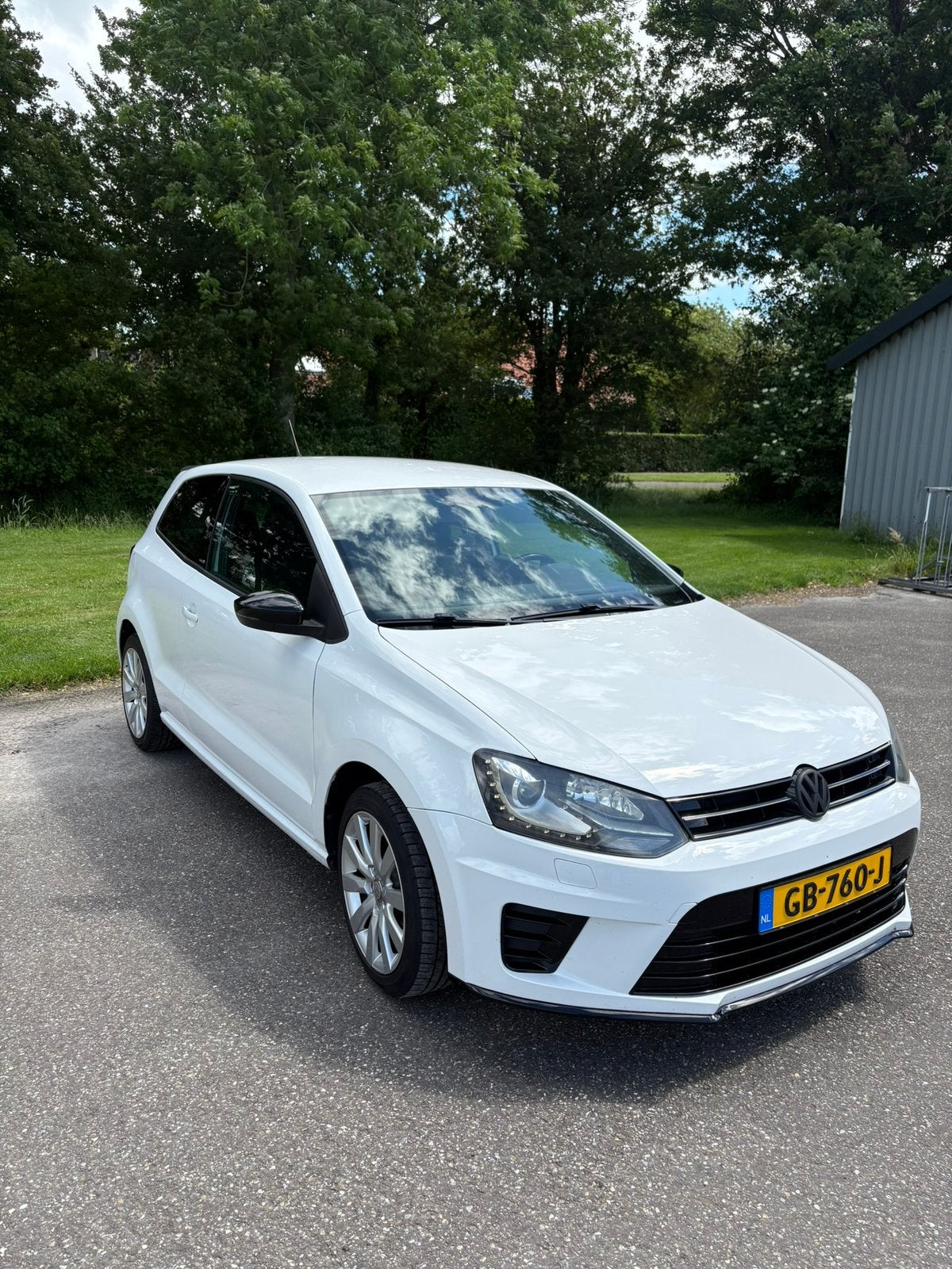Volkswagen Polo 1.2 3D 2012 Wit, Voorwielaandrijving, 967 kg, 40 €/maand, 1198 cc