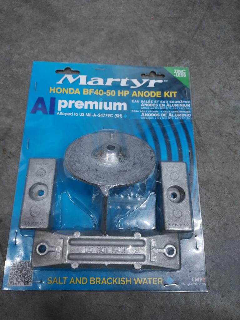 Honda anode kit BF40/BAF50 van het merk Martyr, Watersport en Boten, Ophalen of Verzenden, Nieuw