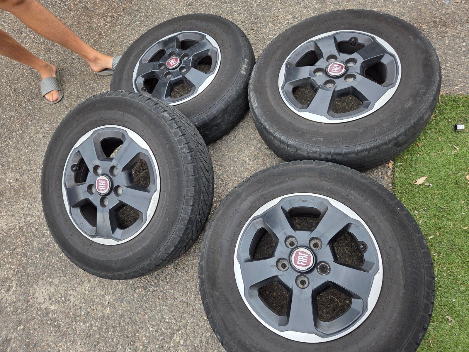 Fiat Ducato velgen, Ophalen, 15 inch, Banden en Velgen, Zomerbanden