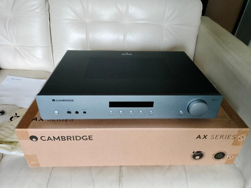 Cambridge Audio AXA35 versterker, Zo goed als nieuw, Ophalen, Overige merken, Minder dan 60 watt