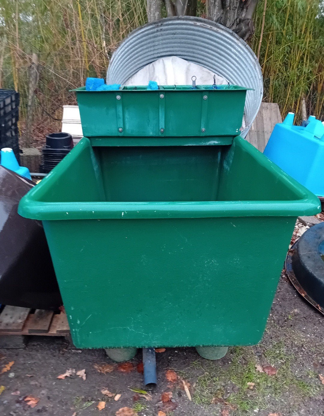 quarantaine bak, Tuin en Terras, Ophalen, Gebruikt, Vijverfilter