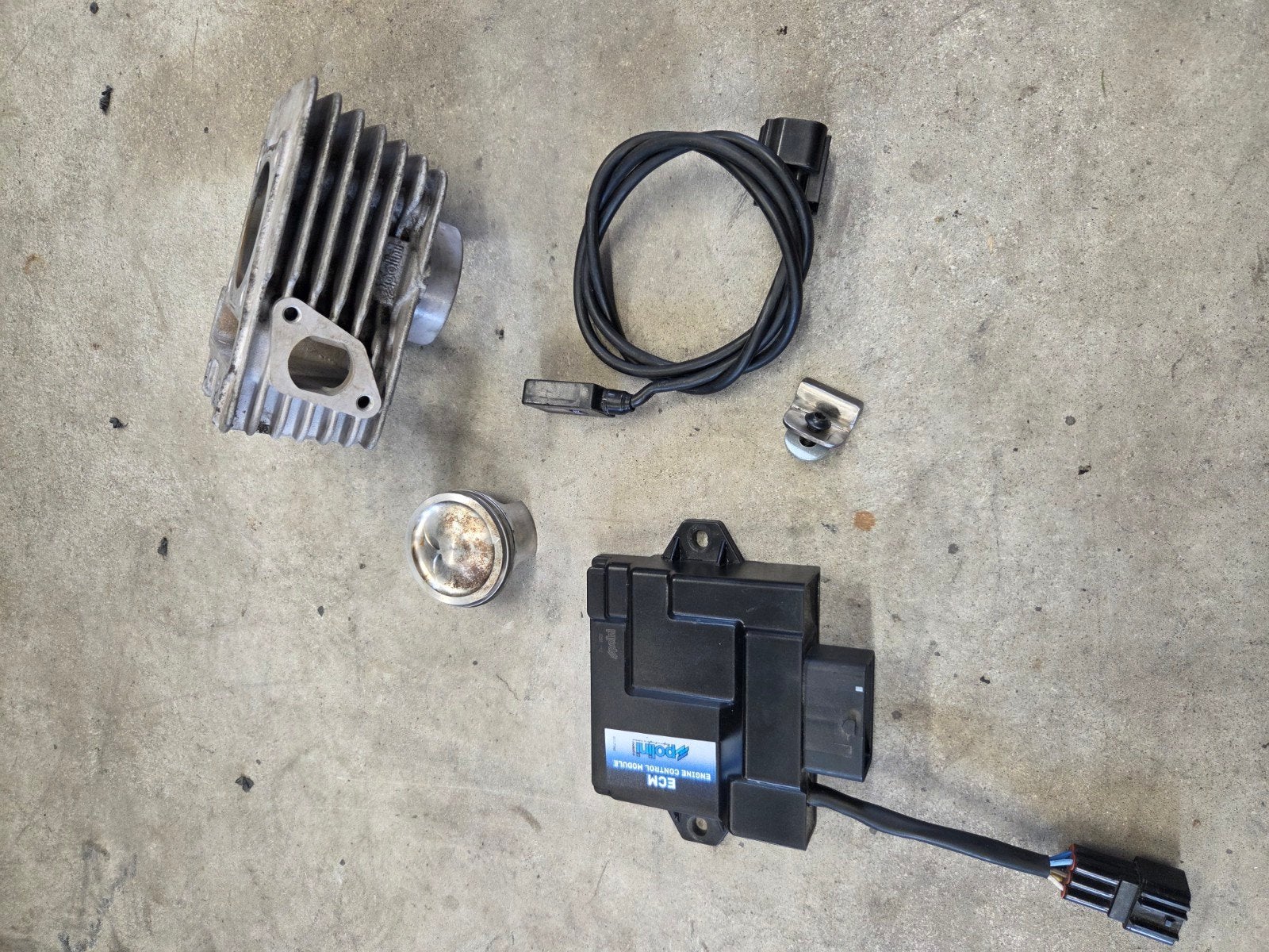 Polini 80cc voor Piaggio Zip/Vespa Sprint/Primavera iGET, Ophalen of Verzenden, Zo goed als nieuw, Cilinder, Piaggio