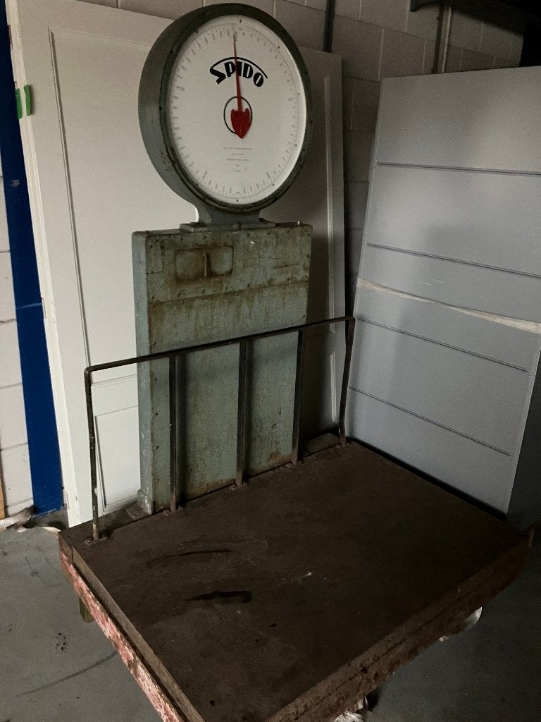 Antieke weegschaal waag ( 174 ), Ophalen, Minder dan 10 kg, Winkelweegschaal, Analoog