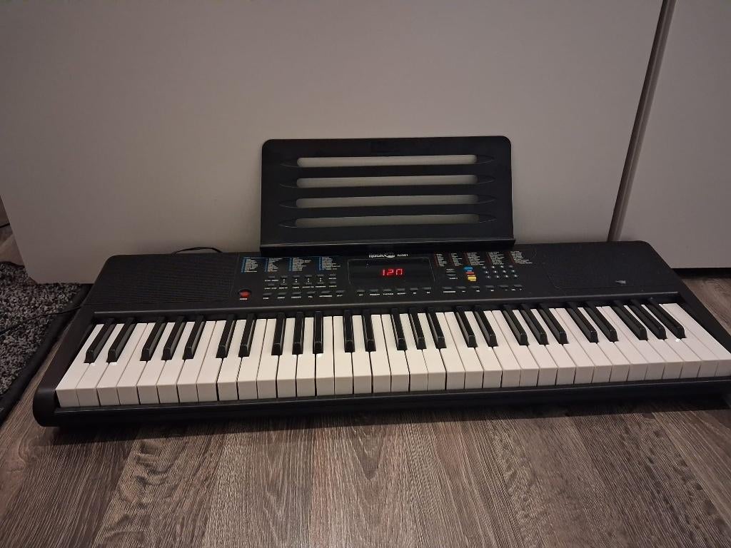 RockJam RJ361 Keyboard - 61 Toetsen - Ideaal voor beginners!, Muziek en Instrumenten, Ophalen of Verzenden, Gebruikt, 61 toetsen