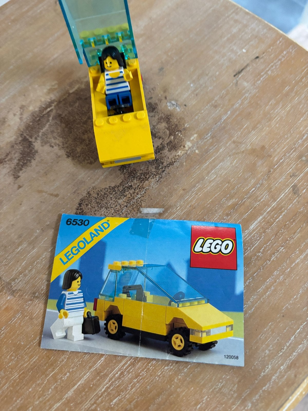LEGO Legoland 6530 Sportwagen met Minifiguur, Ophalen of Verzenden, Gebruikt, Overige merken