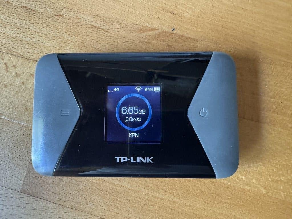 TP-LINK M7310 mifi 4G mobiele router, Ophalen of Verzenden, Zo goed als nieuw, Router met modem, TP-LINK