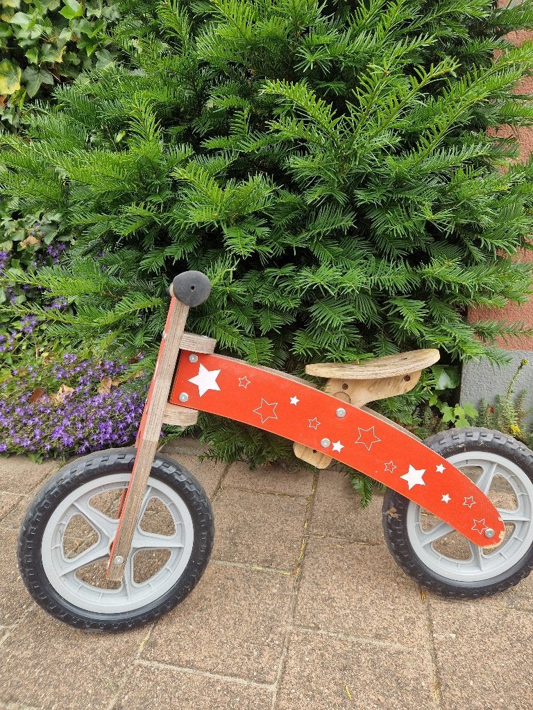 Loopfiets, Fietsen en Brommers, Fietsen | Kinderfietsjes, Ophalen, Gebruikt, Minder dan 16 inch, Zijwieltjes