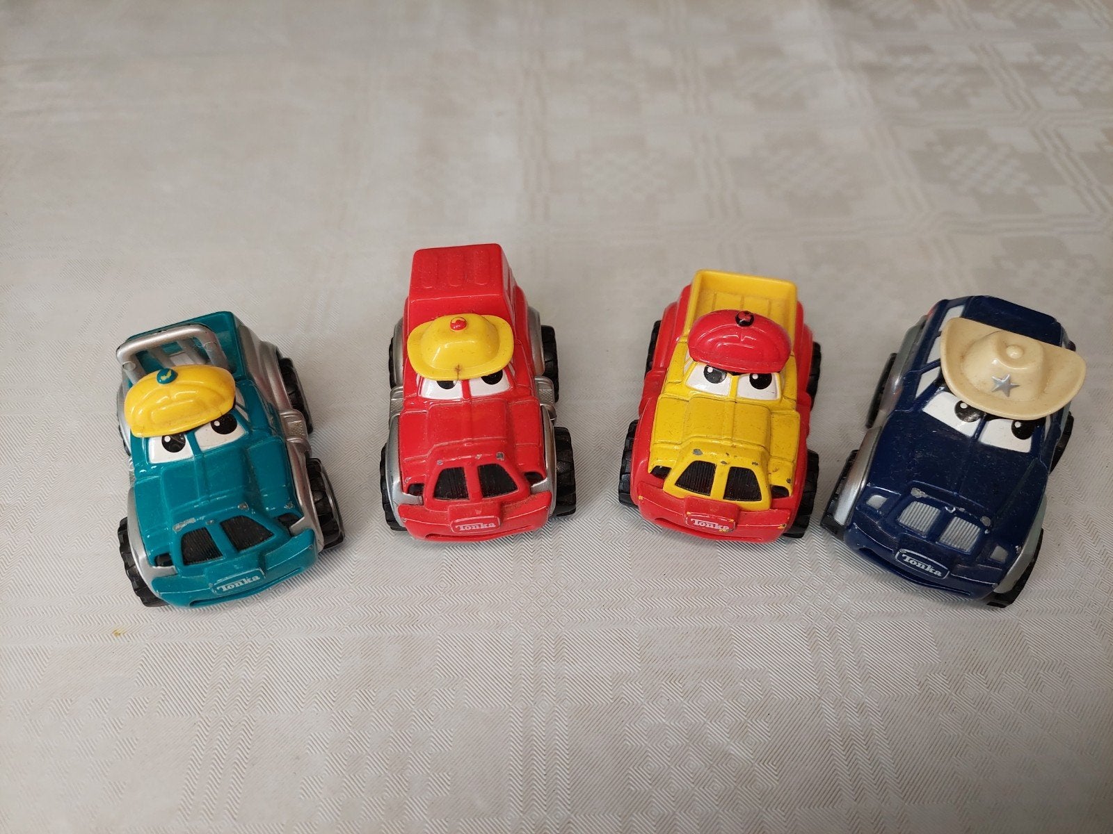 Tonka Chuck & Friends Mini Voertuigen Set (4 stuks), Ophalen of Verzenden, Gebruikt