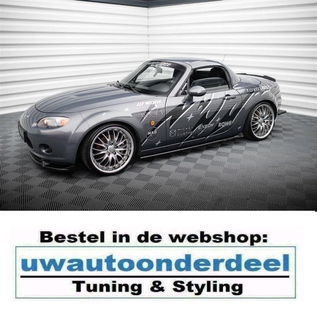 Maxton Design Spoiler Splitter Lip Mazda MX5 NC Mk3, Verzenden, Nieuw