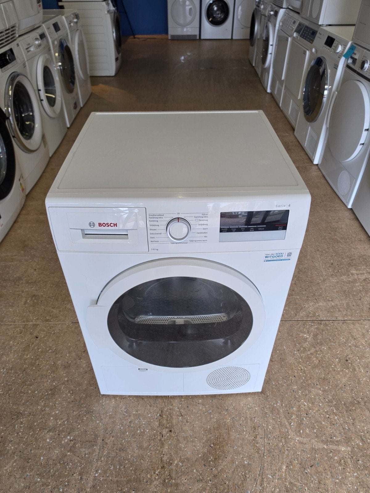 Bosch Serie 4 warmtepompdroger | 8 kilo | A++ | Garantie ✅️, Bosch, Jirnsum, Anti-kreukfase, Overige typen