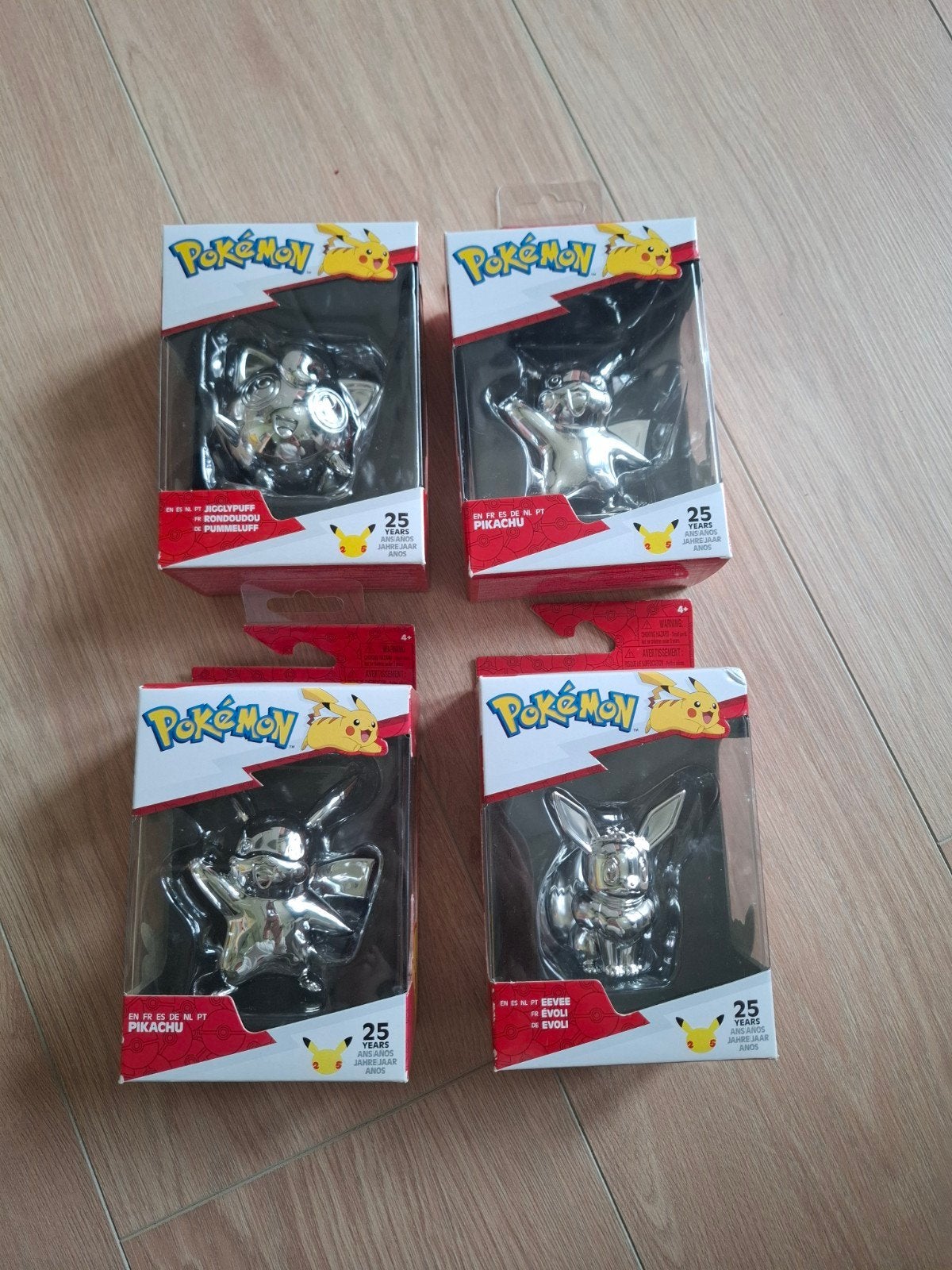 Pokémon Zilveren Figuren 25e Jubileum Collectie, Verzamelen, Ophalen of Verzenden, Nieuw