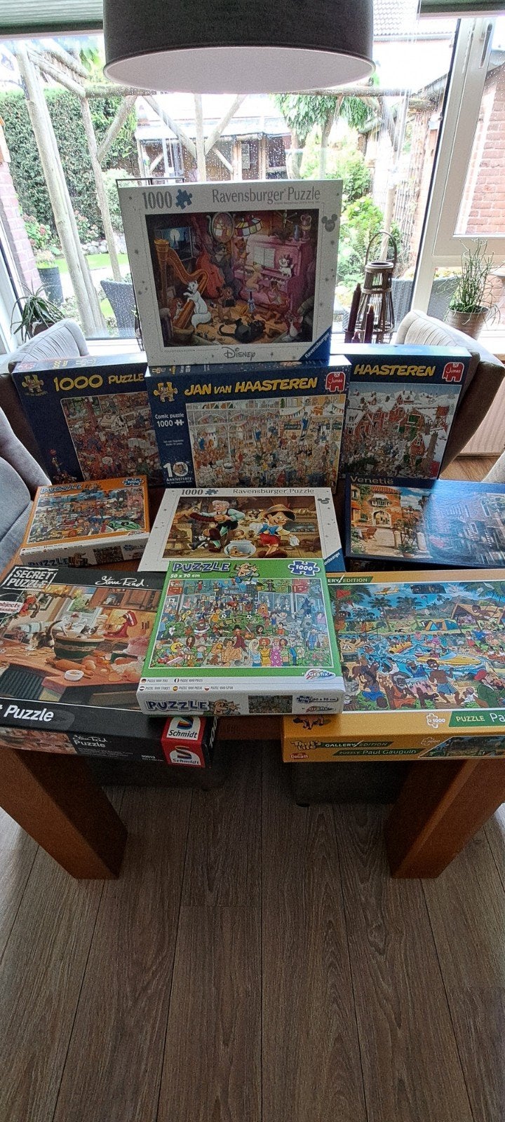 legpuzzels, Ophalen, 500 t/m 1500 stukjes, Gebruikt