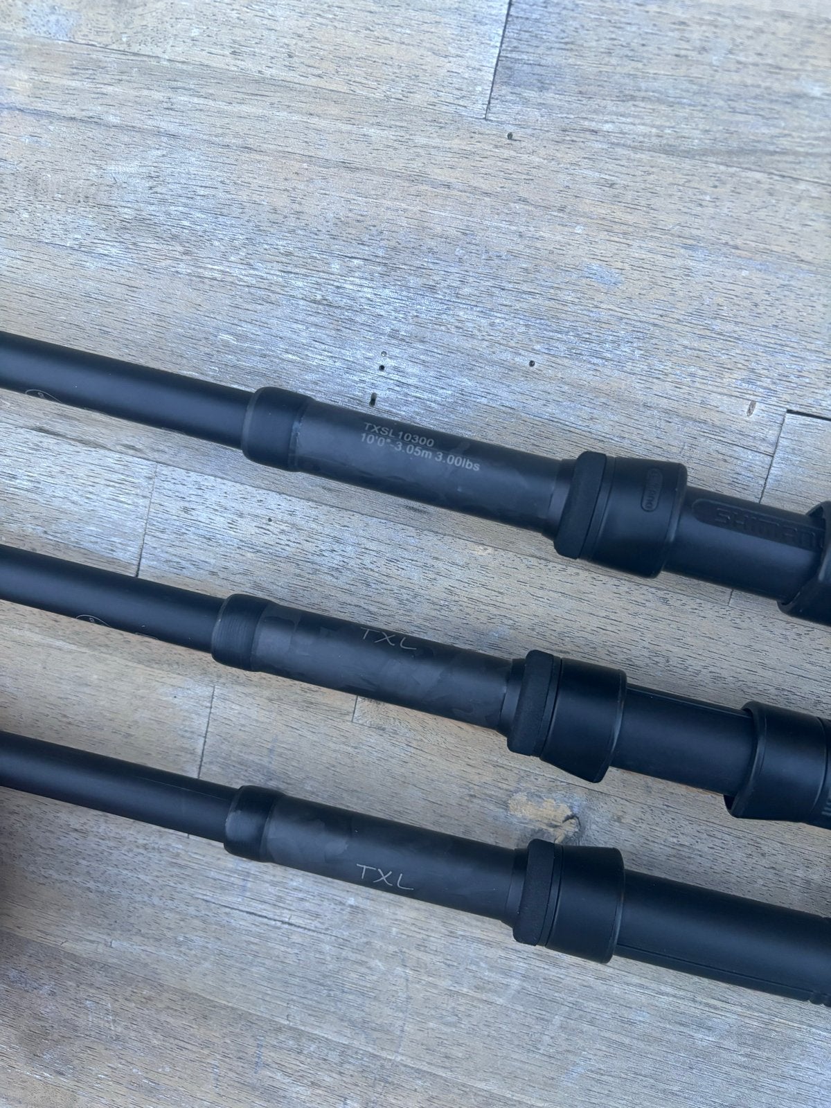 Shimano TX LITE 3.00lbs Karperhengels (3 stuks)UITSCHUIFBAAR, Ophalen of Verzenden, Gebruikt, Werphengel