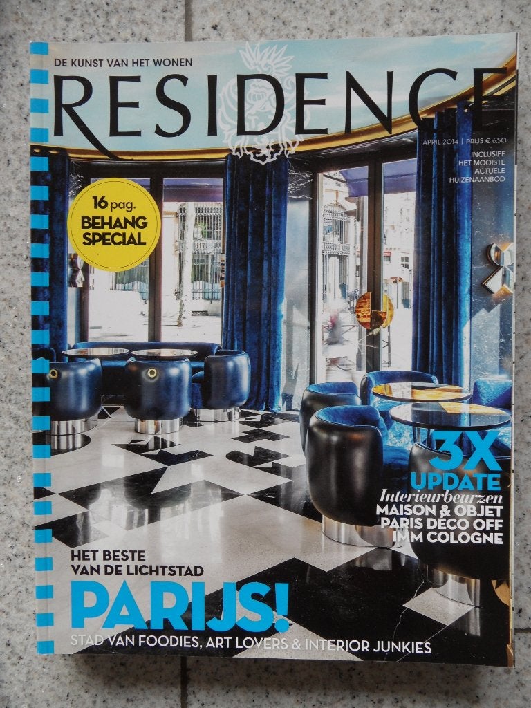 luxe woonmagazine  Residence, Ophalen of Verzenden, 1980 tot heden, Tijdschrift