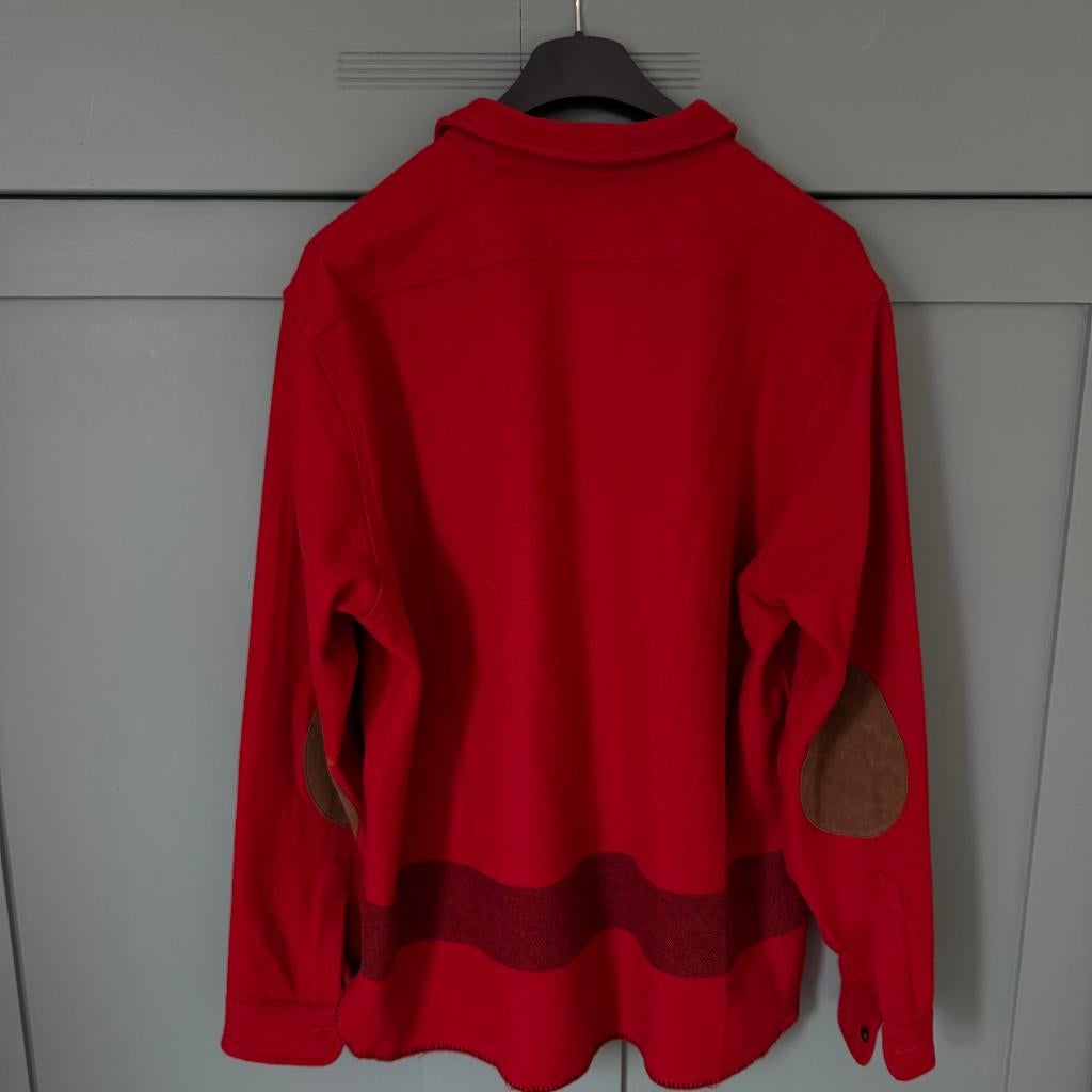 Polo Ralph Lauren Classic Fit Wool Blend Shirt (XL), Ophalen of Verzenden, Polo Ralph Lauren, Rood, Maat 56/58 (XL)