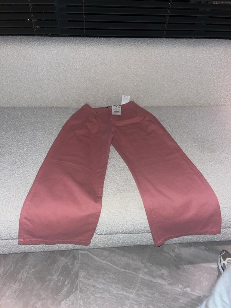 McGregor C-Neck Sweater Lichtblauw XL roze vrouwenbroek zara, Kleding | Dames, Broeken en Pantalons, Blauw, Maat 46/48 (XL) of groter