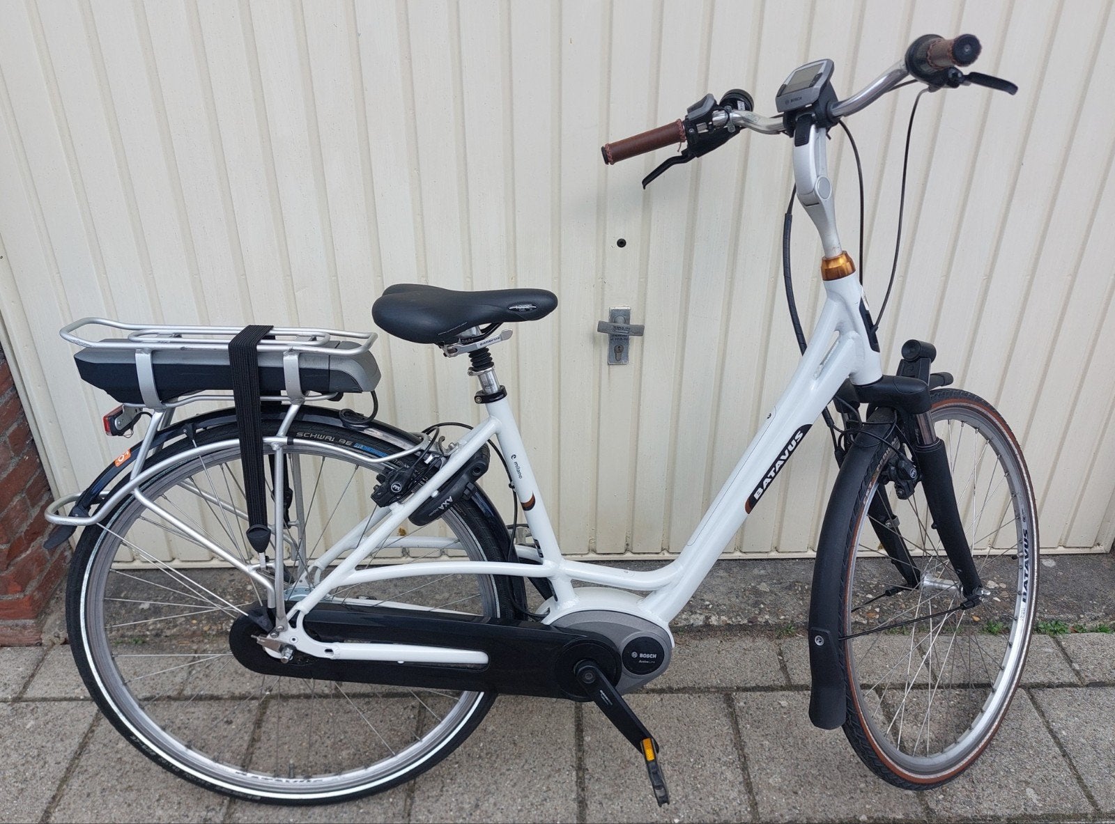 Batavus Milano E-bike 2018 - Bosch Active Line - 400Wh, Ophalen, Gebruikt, 47 tot 51 cm, 50 km per accu of meer