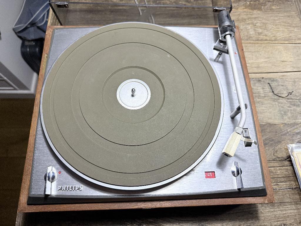 Philips AG 2230W/00 met werk, Ophalen, Gebruikt, Platenspeler, Philips