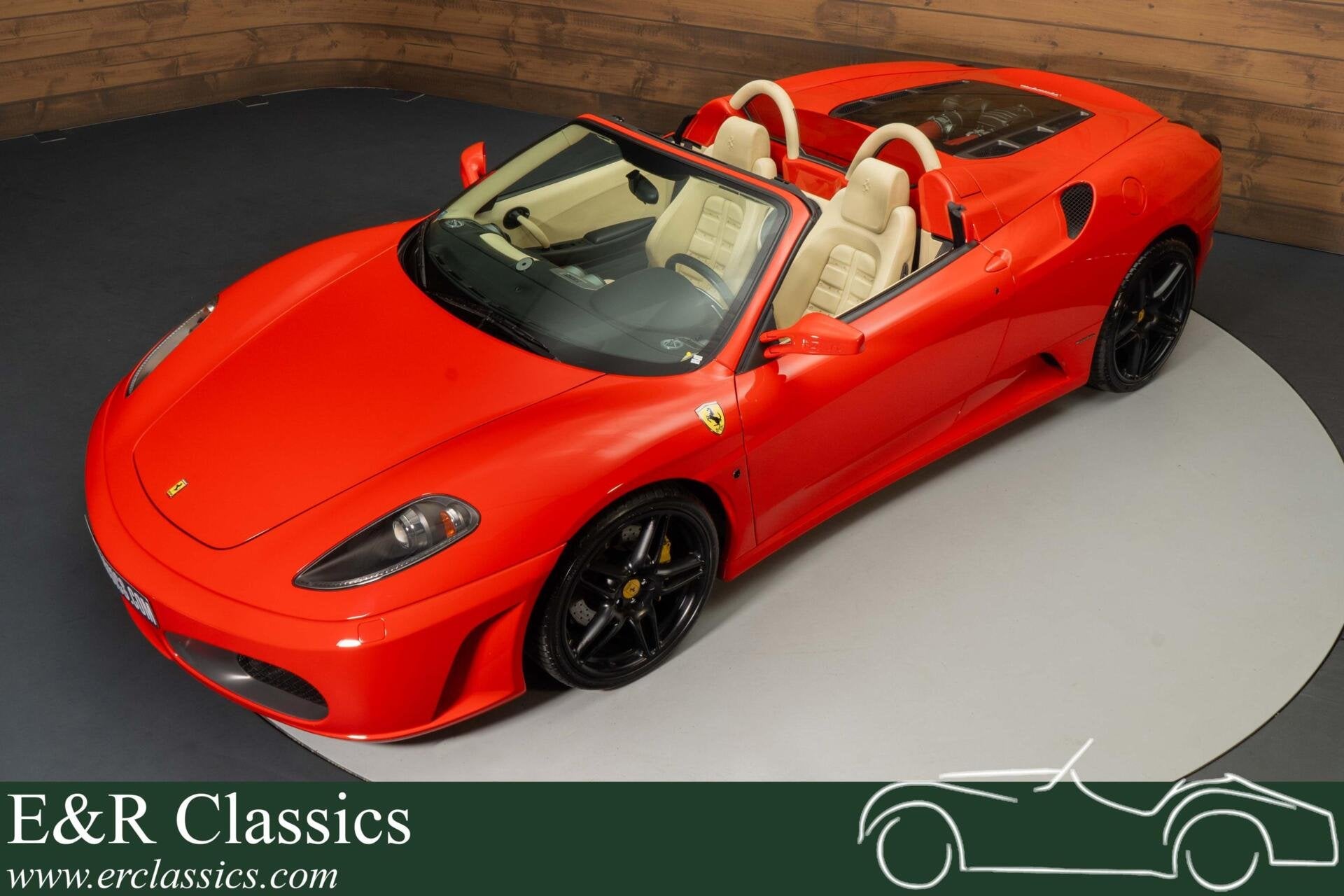 Ferrari F430 Spider F1 | 20.758 km | Zeer goede staat | 2006, Auto's, Ferrari, Automaat, Achterwielaandrijving, Gebruikt, 4300 cc